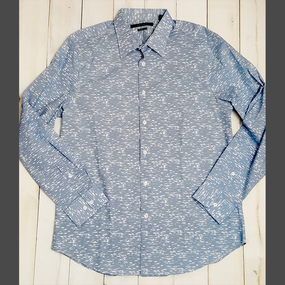 Perry Ellis Large Non-Iron Shirt Mens NWOT